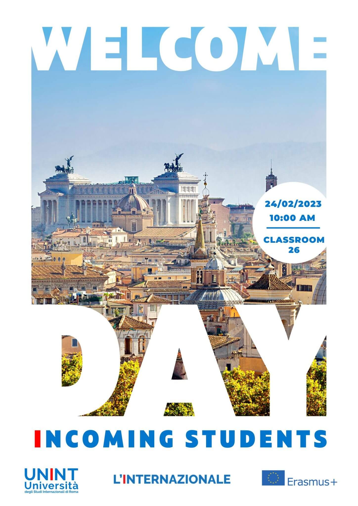 Incoming students Welcome day - Università degli Studi Internazionali ...