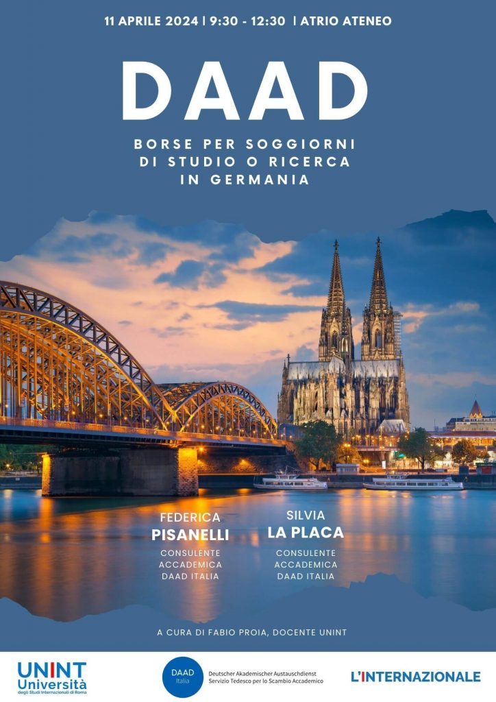 DAAD: borse per soggiorni di studio o ricerca in Germania