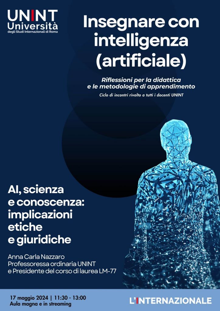 AI, scienza e conoscenza: implicazioni etiche e giuridiche