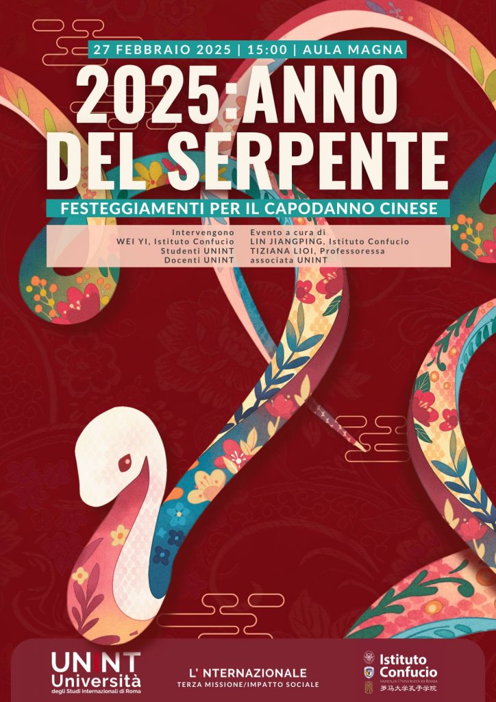 2025: Anno del serpente - Festeggiamenti per il Capodanno Cinese