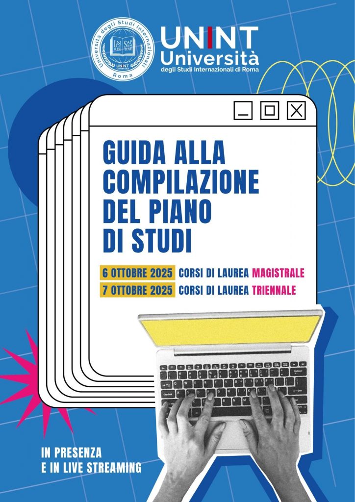 locandina della guida alla compilazione del piano di studi