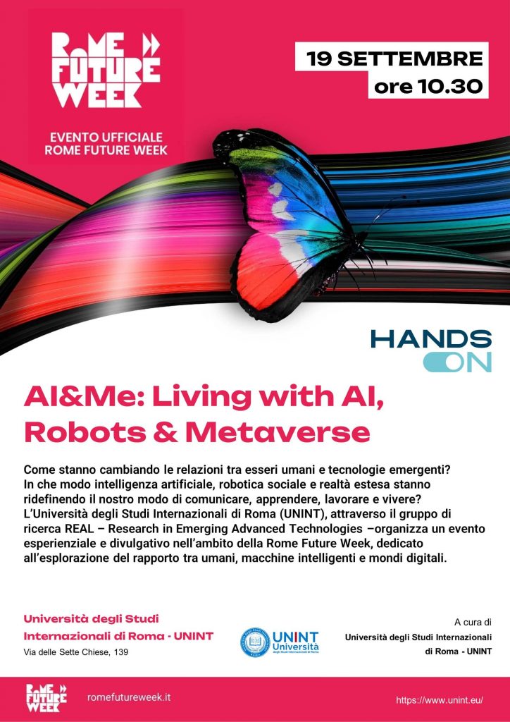 Locandina dell'evento AI&Me