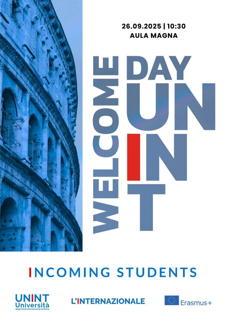 Locandina del Welcome day dedicato a studenti in mobilità e buddy