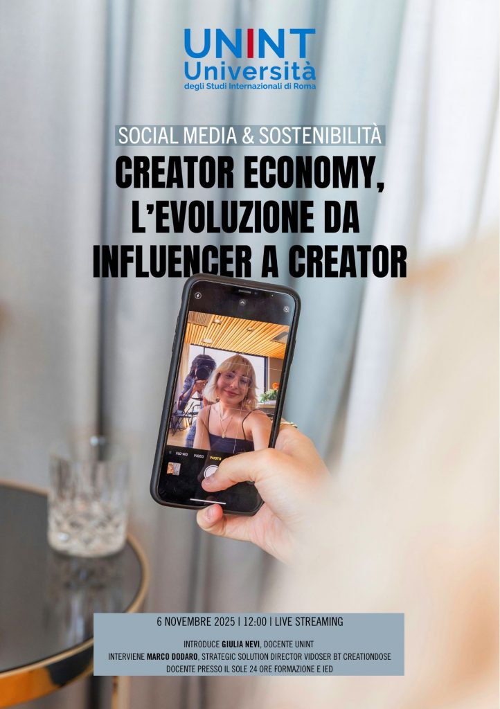 Social media e sostenibilità: Creator Economy, l'evoluzione da influencer a creator