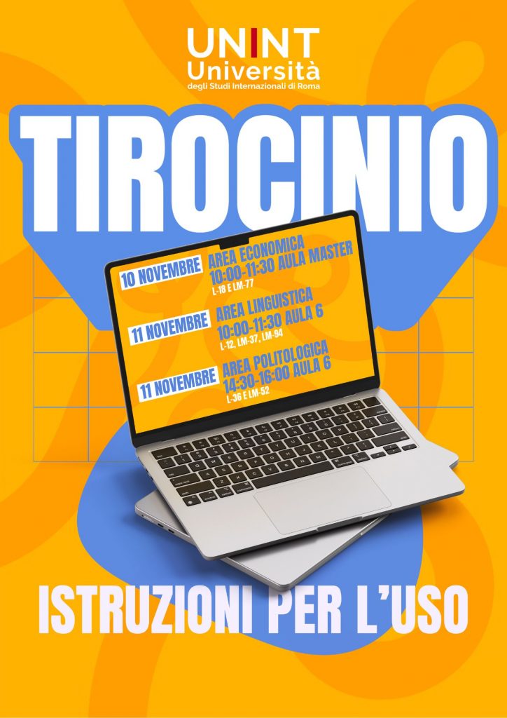 Locandina tirocinio istruzioni per l'uso