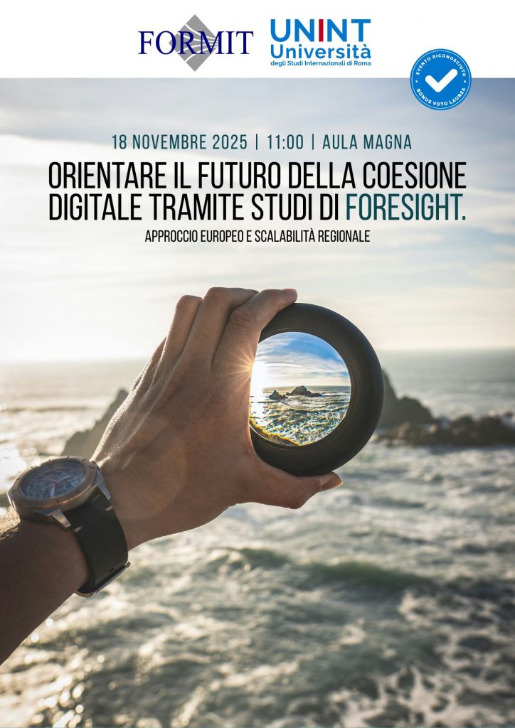Orientare il futuro della coesione digitale tramite studi di foresight. Approccio europeo e scalabilità regionale