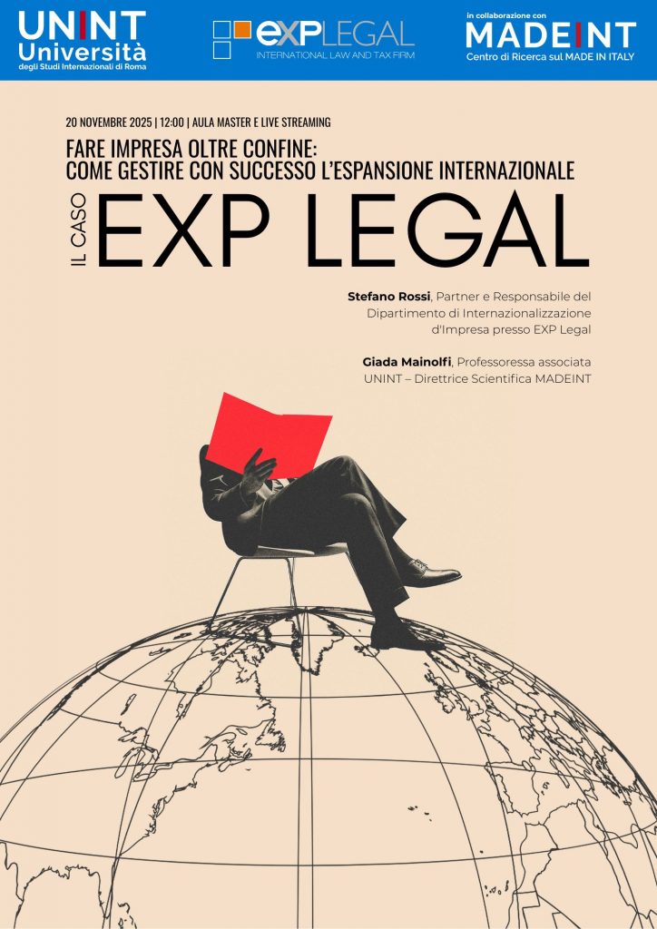 Fare impresa oltre confine: come gestire con successo l’espansione internazionale. Il caso di EXP Legal