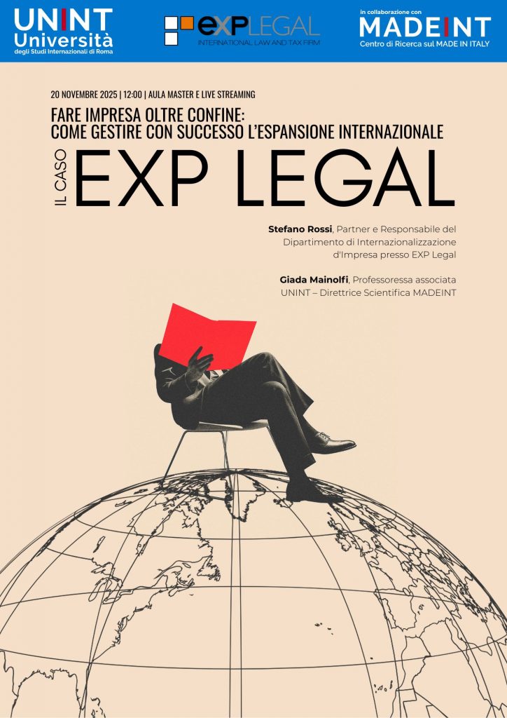Fare impresa oltre confine: come gestire con successo l’espansione internazionale. Il caso di EXP Legal