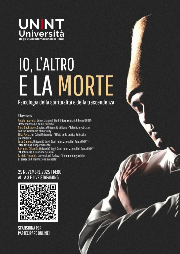 Io, l’altro e la morte: psicologia della spiritualità e della trascendenza