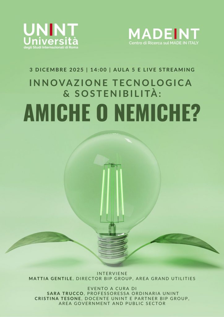 Innovazione tecnologica e sostenibilità: amiche o nemiche?