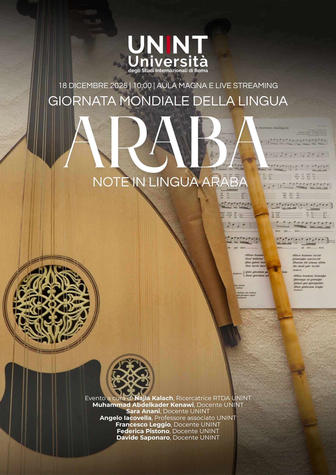 Giornata mondiale della lingua araba. Note in lingua araba