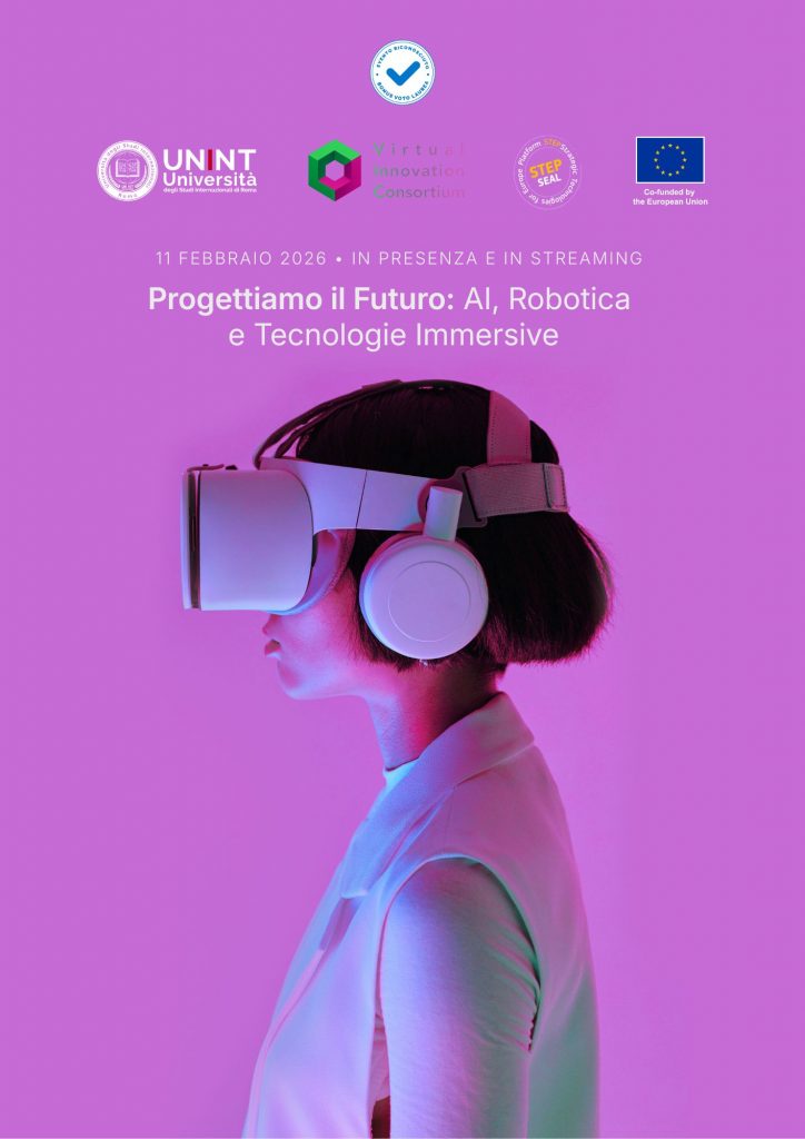 Progettiamo il futuro: AI, robotica e tecnologie immersive