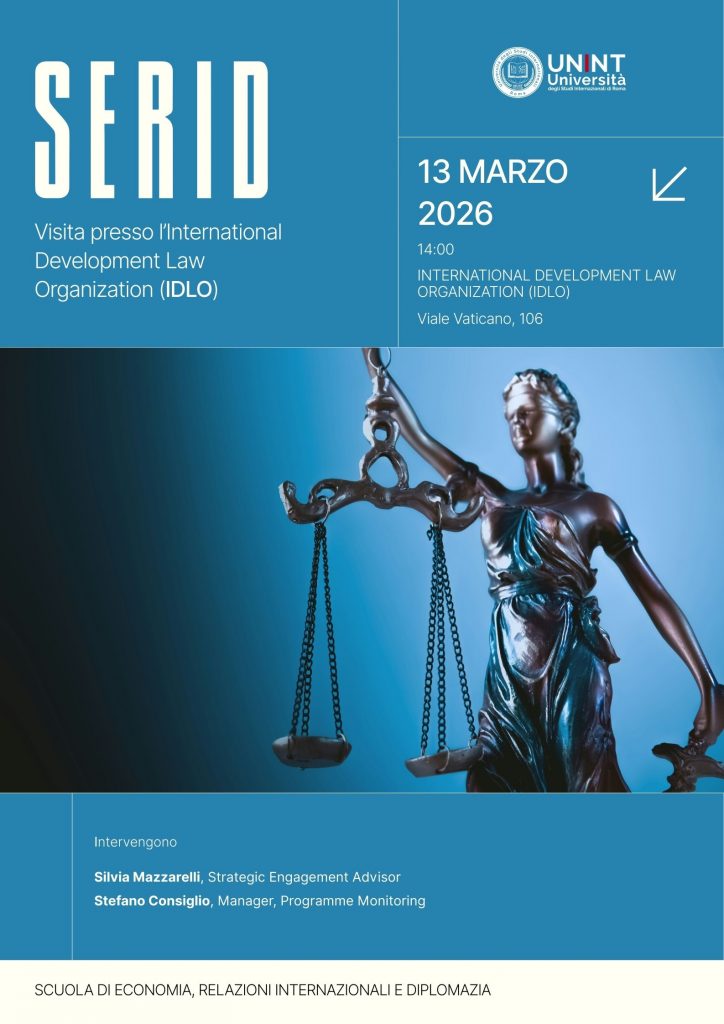 SERID IV edizione - Visita presso l’International Development Law Organization (IDLO)
