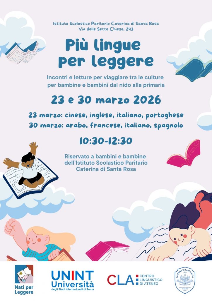 Più lingue per leggere 2026 - Istituto Scolastico Paritario Caterina di Santa Rosa