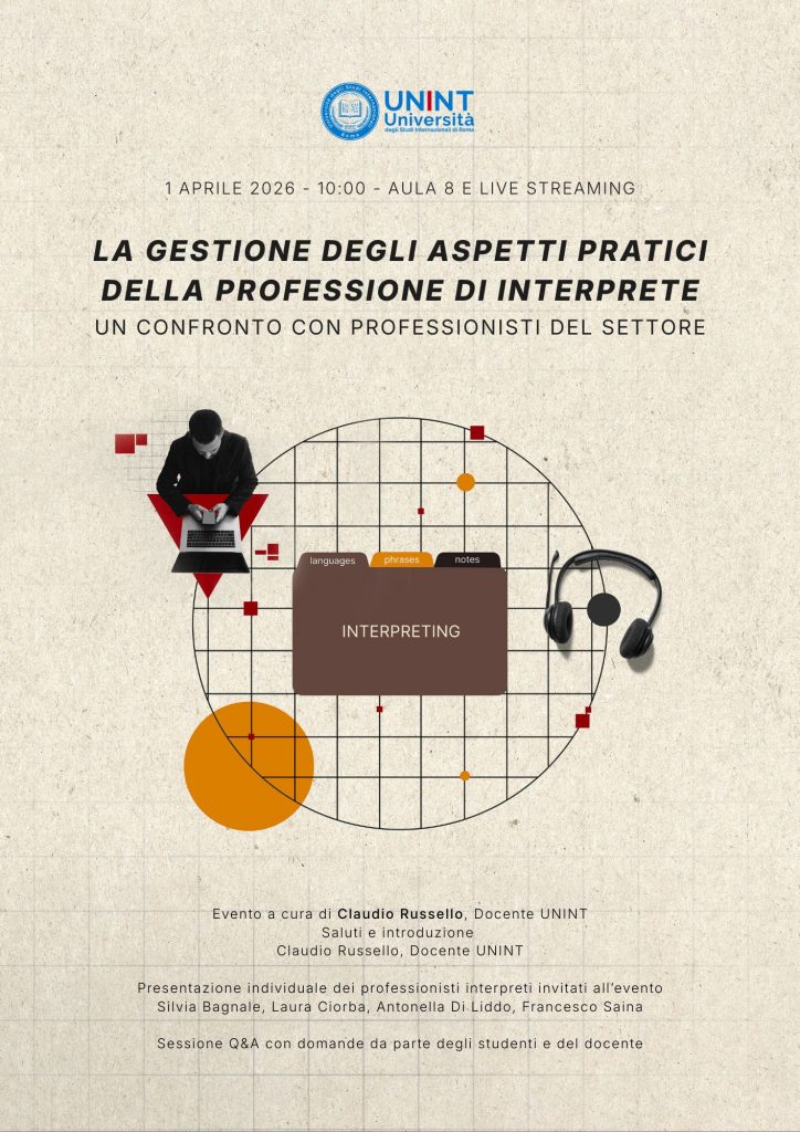 La gestione degli aspetti pratici della professione di interprete: un confronto con professionisti del settore