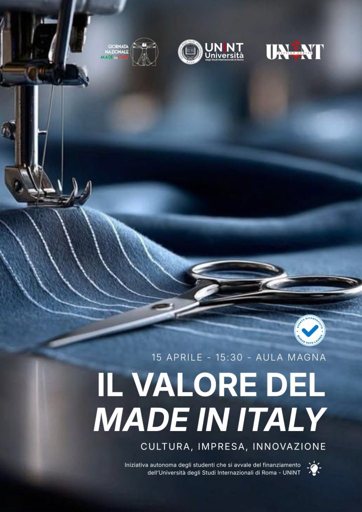 UNINT Fashion Makers - Il Valore del Made in Italy