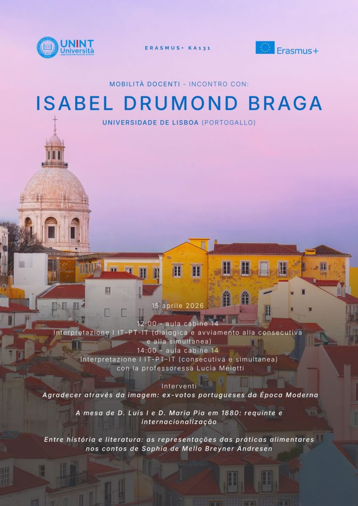 Incontro con Isabel Drumond Braga