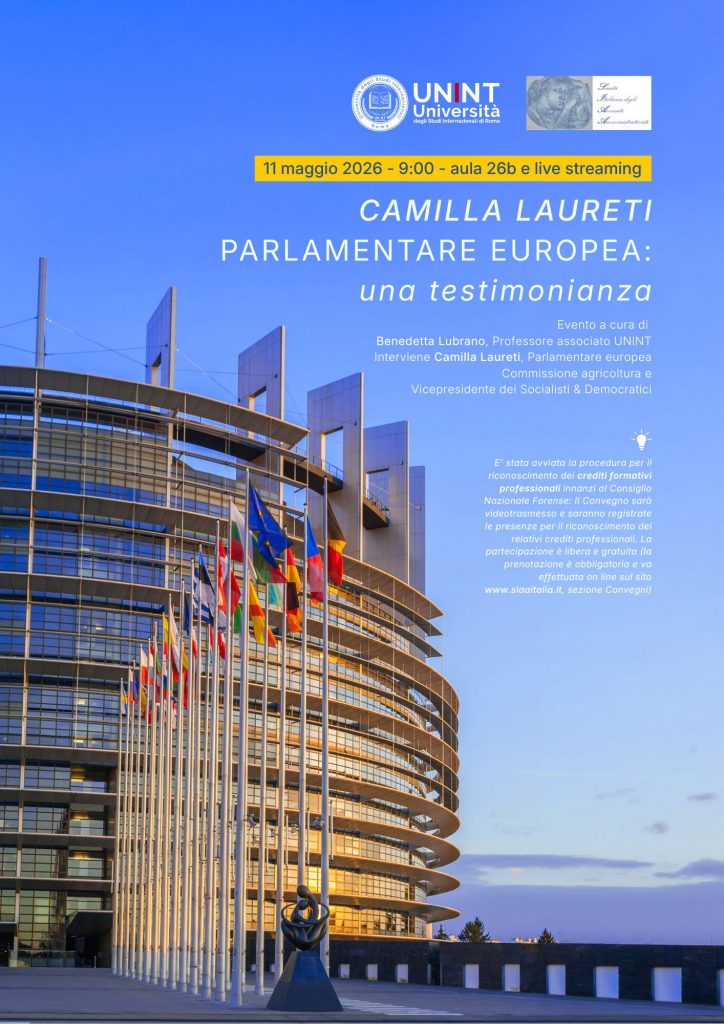 Camilla Laureati, Parlamentare europea: una testimonianza